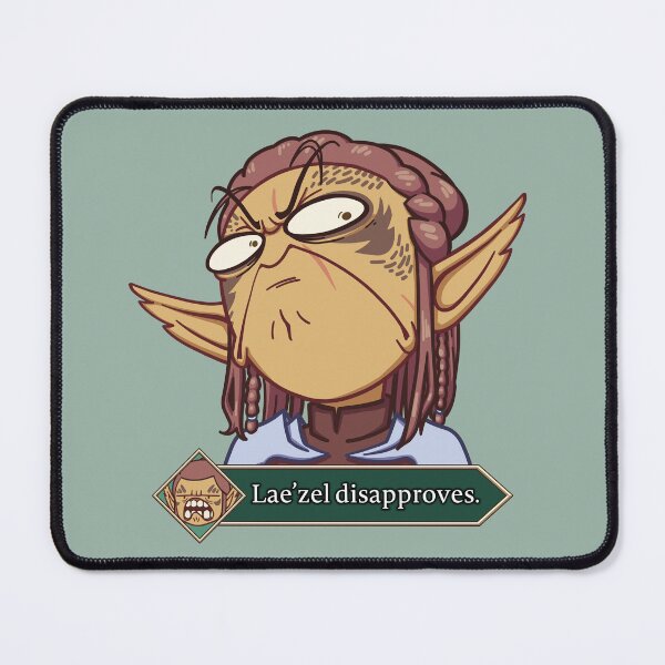 Item preview, Lae'zel Disapproves designed and sold by Souzou, Inc..