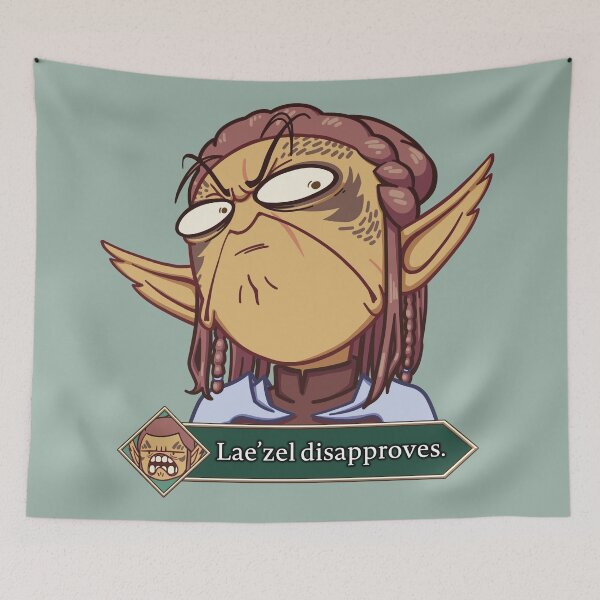 Item preview, Lae'zel Disapproves designed and sold by Souzou, Inc..