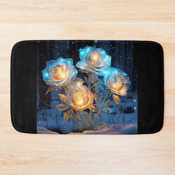 Item preview, Bioluminescent roses designed and sold by AI-Only Creations.