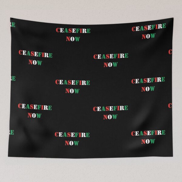 Item preview, Ceasefire Now. End The Genocide In Gaza Protest designed and sold by Rebel-Design.
