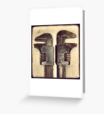 Wrenches Greeting Card