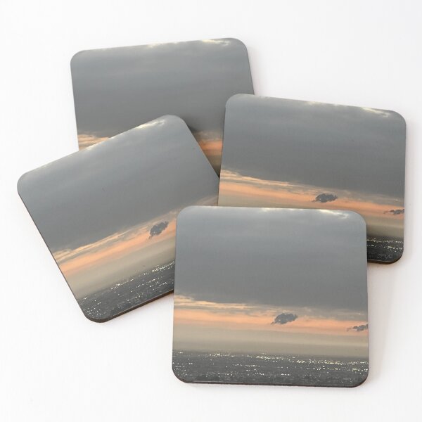 Item preview, Clouds & Sunset Overlooking Long Beach designed and sold by Lisa Leone.
