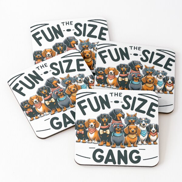 Item preview, Playful Dachshund Pals - The Full Fun-Size Showcase designed and sold by Studio-Mind.