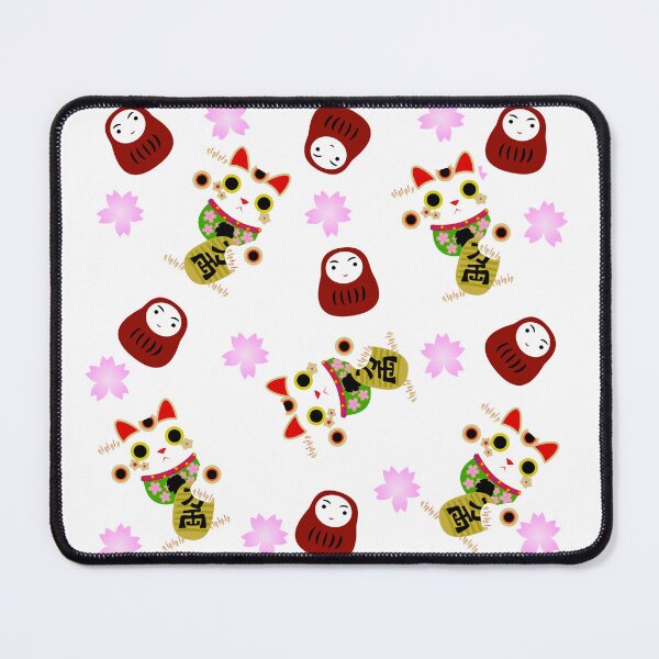 Item preview, Cat and Daruma designed and sold by Nyan-Co.