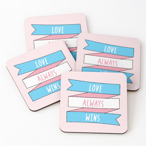 Item preview, Love Always Wins Transgender Pride Banner designed and sold by ArtliciousHUMAN.