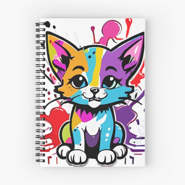 Item preview, Adorable lindo gatito con un toque de graffiti designed and sold by ComputeUnit.