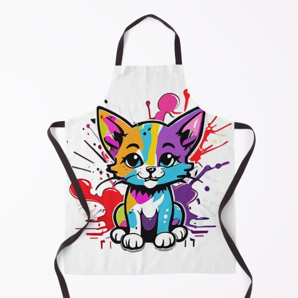 Item preview, Adorable lindo gatito con un toque de graffiti designed and sold by ComputeUnit.