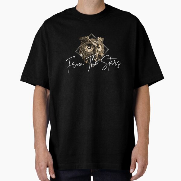 Owl From The Stars Oversized T-Shirt