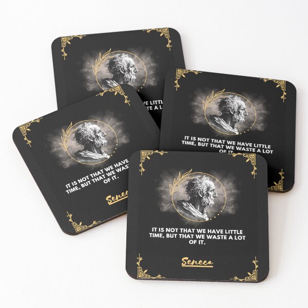 Item preview, Seneca: the philosopher who invites you to make the most of your time designed and sold by CachoGlorious.