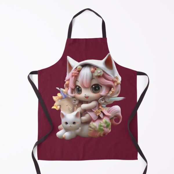 Item preview, Little girl with kitten playing with unicorn designed and sold by Laura Greco.