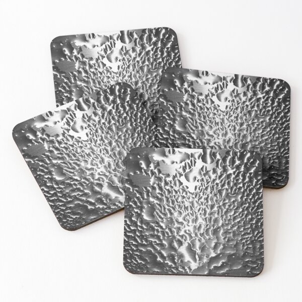Item preview, Water droplets on brushed steel. designed and sold by claireseyeview.