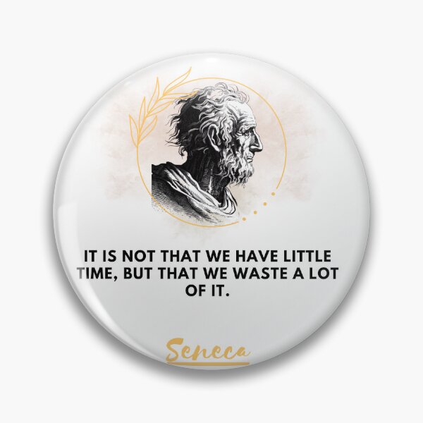 Item preview, Seneca: the philosopher who invites you to make the most of your time designed and sold by CachoGlorious.