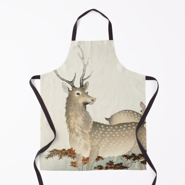 Item preview, "Silent Harmony: Two Deer in Their Habitat" designed and sold by Mahilis.