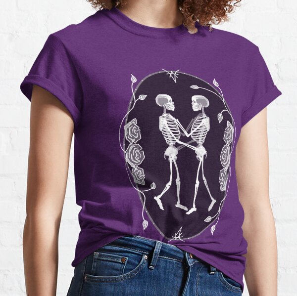 "Til Death Do Us Part" Skeleton Couple Classic T-Shirt