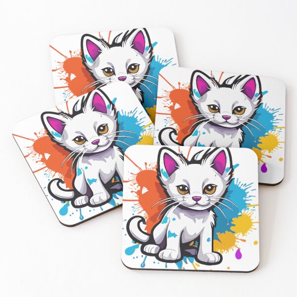 Item preview, Adorable lindo gatito con un toque de graffiti designed and sold by ComputeUnit.