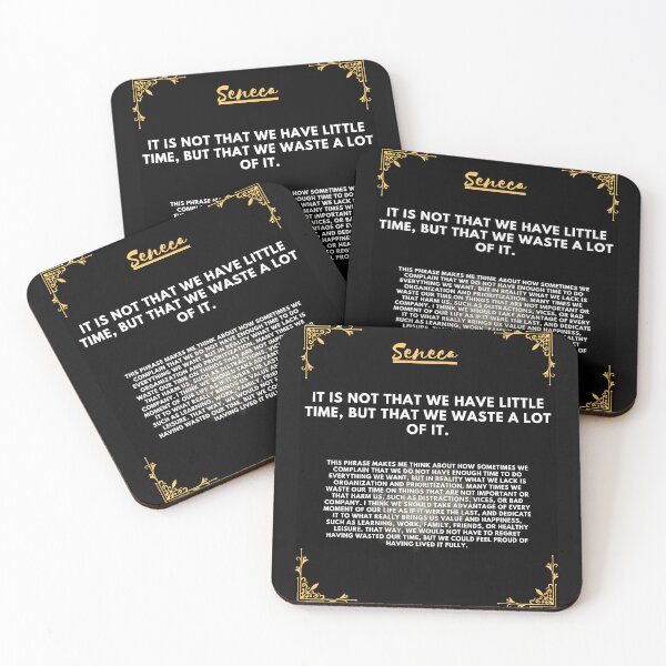 Item preview, Seneca: the philosopher who invites you to make the most of your time designed and sold by CachoGlorious.