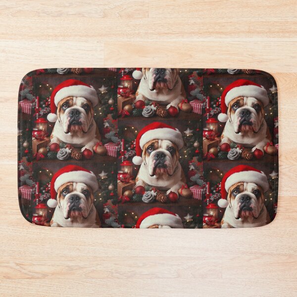 Item preview, Bull Dog Christmas   designed and sold by fatbanana.