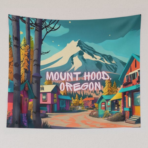 Item preview, Mount Hood Village Oregon designed and sold by OregonsOwn.