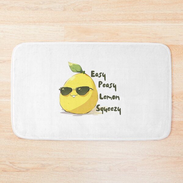 Item preview, easy peasy lemon squeezy lemon in sunglassses designed and sold by Remek-Design.