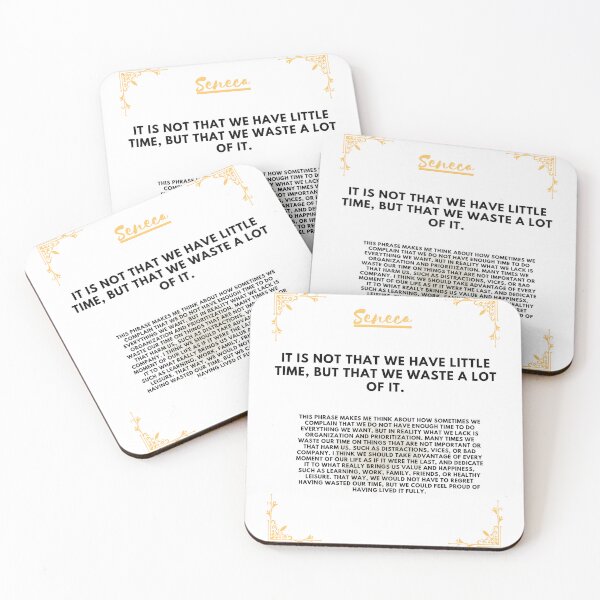 Item preview, Seneca: the philosopher who invites you to make the most of your time designed and sold by CachoGlorious.