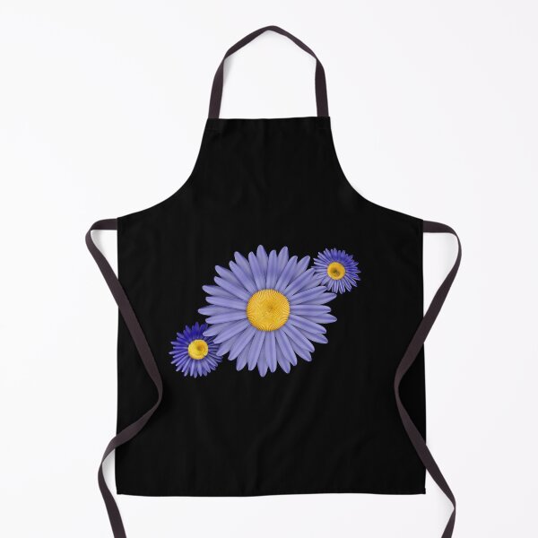 Item preview, Amazing Midnight Blue three Daisy Sun Flowers designed and sold by Aquillashop.