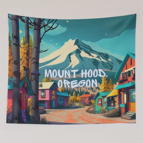 Item preview, Mount Hood Village Oregon designed and sold by OregonsOwn.