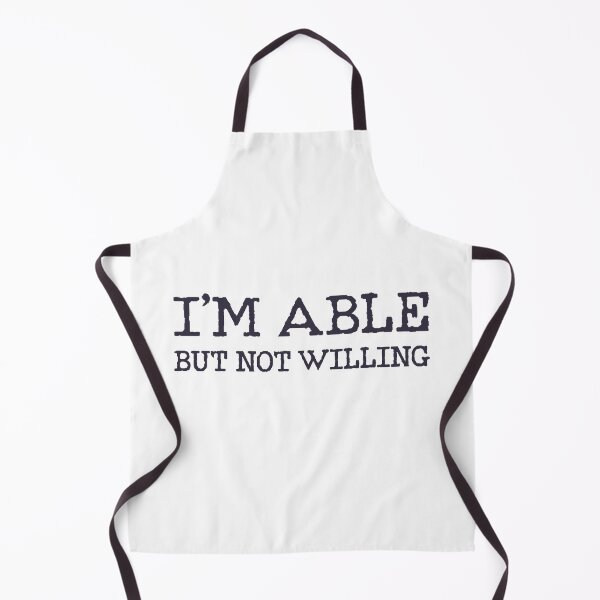 Item preview, I’m able but not willing designed and sold by HandicraftArt.