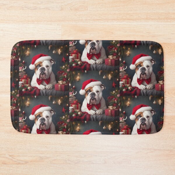 Item preview, Bull Dog Christmas   designed and sold by fatbanana.