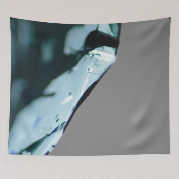Item preview, Brush Strokes on Glass - Abstract Industrial Macrophotography designed and sold by AgathaZolastore.