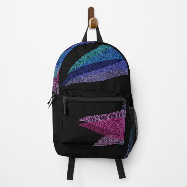 Item preview, Abstract (pink green blue / black background) designed and sold by MentaLee.