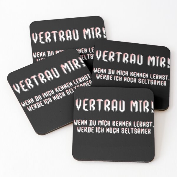 Artikelvorschau, Vertrau mir Wenn du mich kennen lernst werde ich noch seltsamer entworfen und verkauft von Sanooshop.