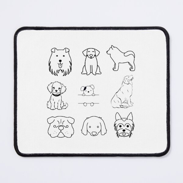 Item preview, Cute dogs be happy designed and sold by Sasidenidesign.
