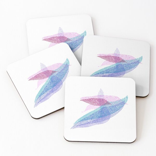 Item preview, Abstract (pink green blue / white background) designed and sold by MentaLee.