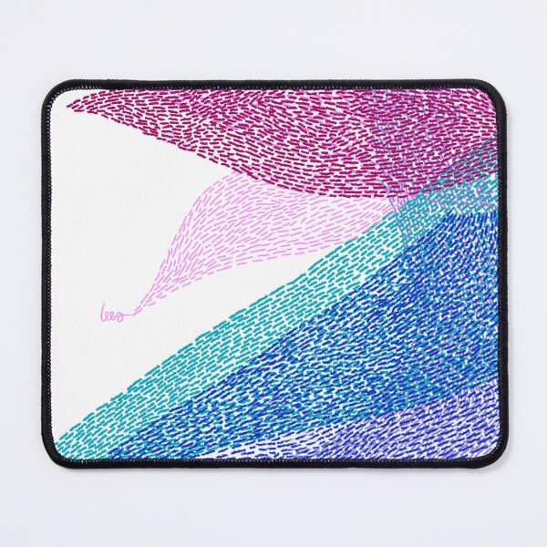 Item preview, Abstract (pink green blue / white background) designed and sold by MentaLee.