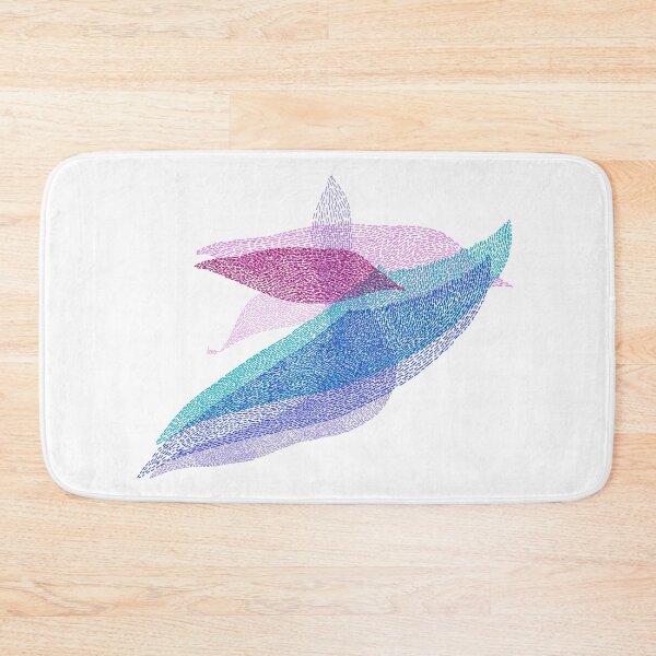 Item preview, Abstract (pink green blue / white background) designed and sold by MentaLee.
