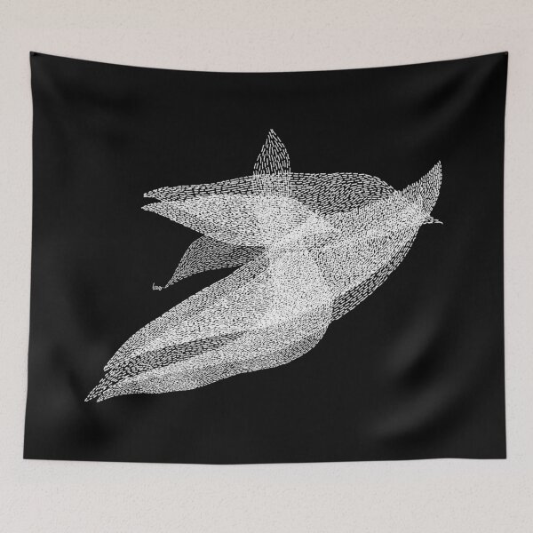 Item preview, Abstract (white / black background) designed and sold by MentaLee.