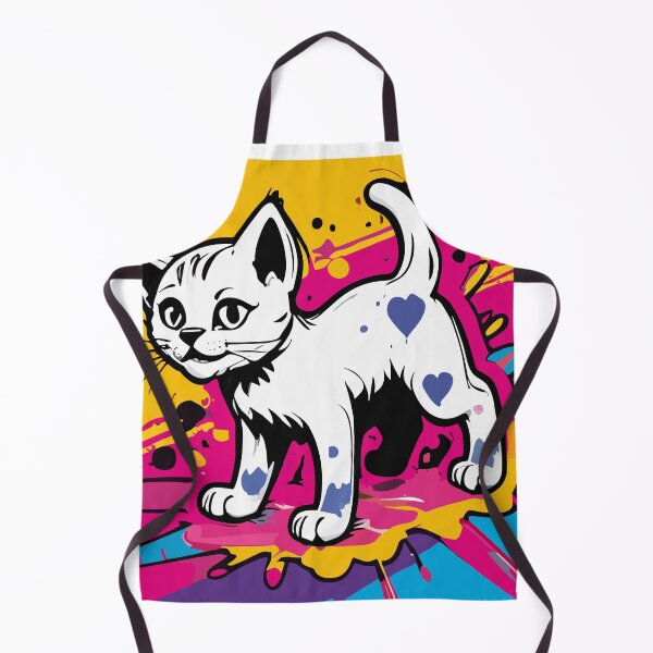 Item preview, Adorable lindo gatito con un toque de graffiti designed and sold by ComputeUnit.