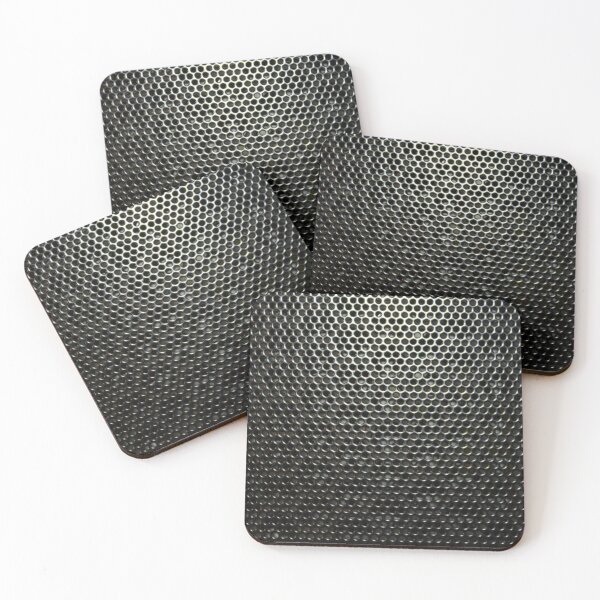 Item preview, Black metal mesh surface. designed and sold by claireseyeview.