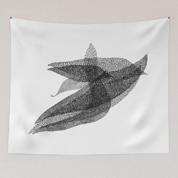 Item preview, Abstract (black / white background) designed and sold by MentaLee.