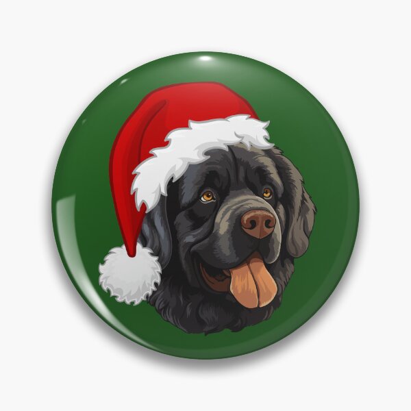 Item preview, Newfie in Santa Hat designed and sold by Studio29shirts.