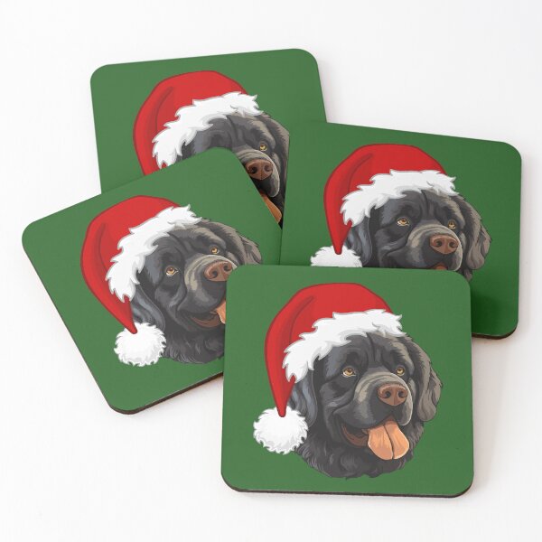 Item preview, Newfie in Santa Hat designed and sold by Studio29shirts.