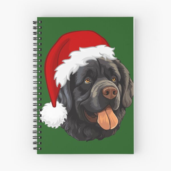 Item preview, Newfie in Santa Hat designed and sold by Studio29shirts.