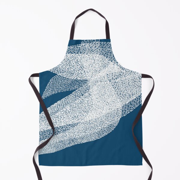 Item preview, Abstract (white / blue background) designed and sold by MentaLee.