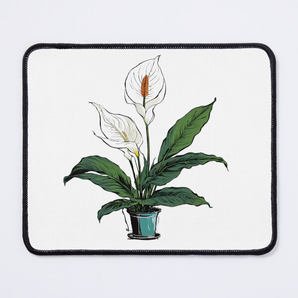 Item preview, peace lily sympathy designed and sold by MindFrank.