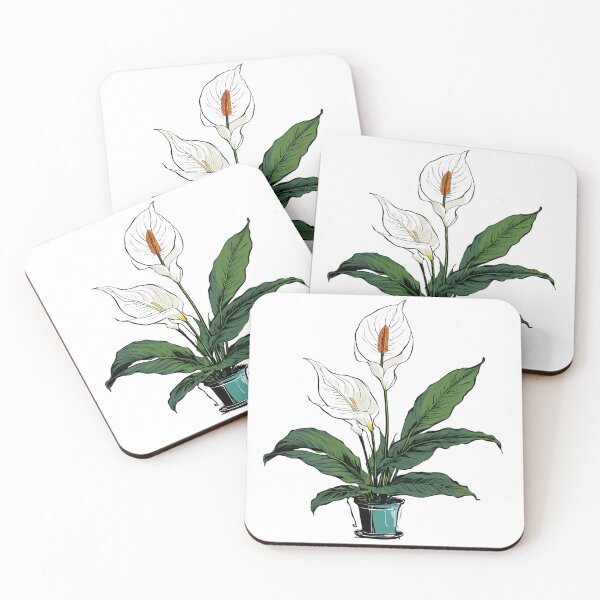 Item preview, peace lily sympathy designed and sold by MindFrank.