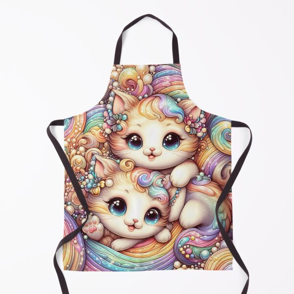 Item preview, Kittens Pearls and Rainbows designed and sold by purplesensation.