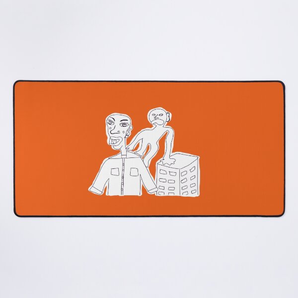 Item preview, Orange towerblock designed and sold by shrewdmovenet.