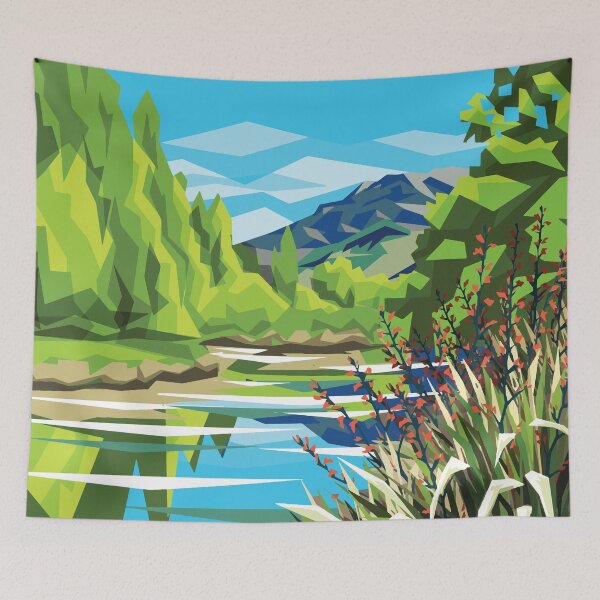 Item preview, Conical Hill, Hanmer Springs designed and sold by Art by Ira.