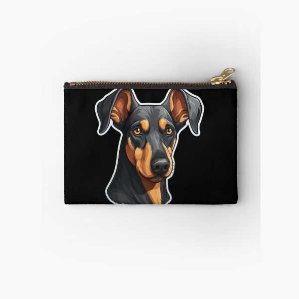 Item preview, head of a cute doberman designed and sold by At-Brothers.
