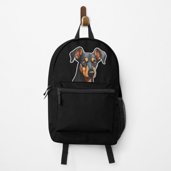 Item preview, head of a cute doberman designed and sold by At-Brothers.